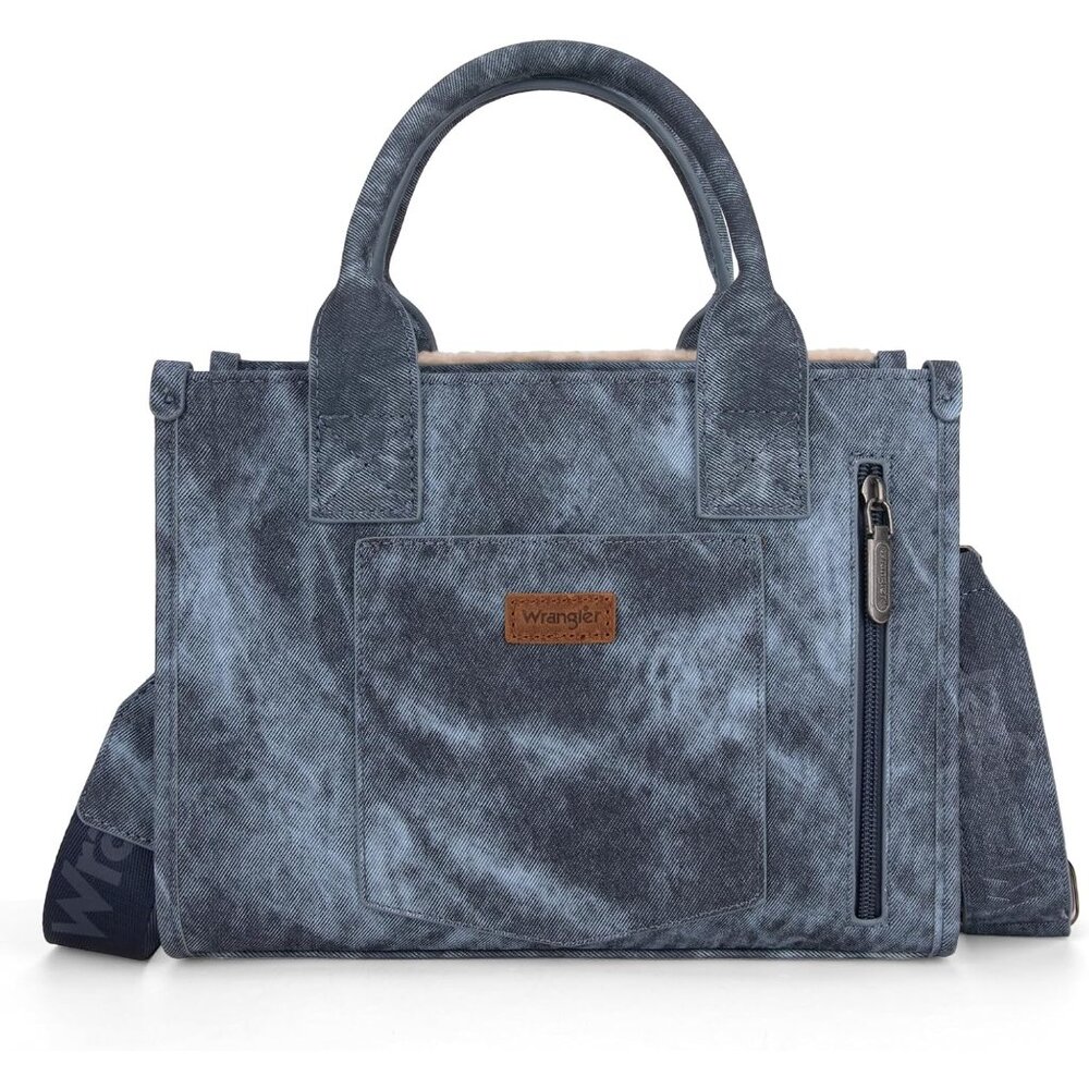 Versatile Wrangler Aztec Tote With Crossbody Stra… - image 6